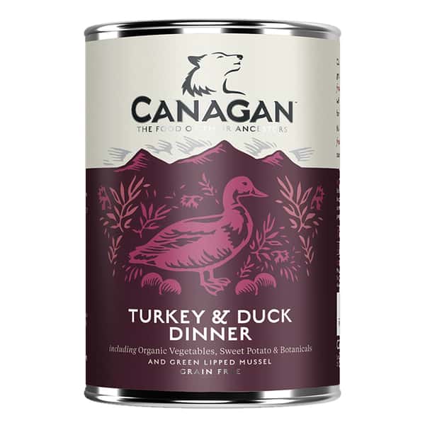 CANAGAN原之選 CANAGAN原之選 狗罐頭 火雞伴鴨肉 400g 400g  正面圖