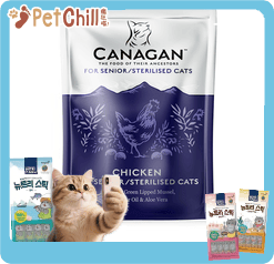 CANAGAN原之選 CANAGAN原之選 貓濕糧 老貓鮮肉滋味包 雞肉 85g 85g 正面圖