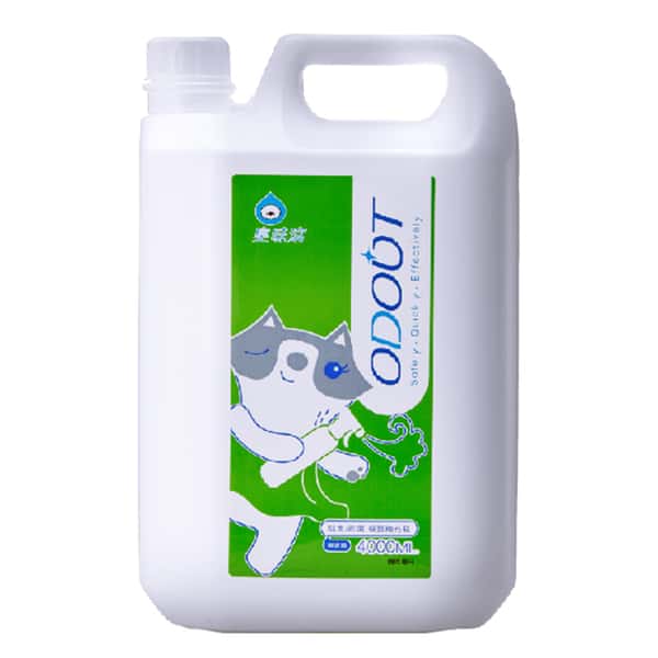 ODOUT臭味滾 除臭抑菌噴霧補充瓶 貓用 4L (91602379) (TBM) (圖片1)