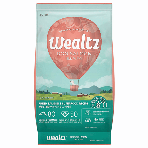 Wealtz Dry Dog Food Fresh Salmon & Superfoods Recipe for All Life Stage 6kg (WDSM3362) (圖片1)