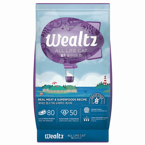 Wealtz 貓糧 全貓配方 鮮雞肉+超級食物食譜 6kg (WCAC6322) (圖片1)
