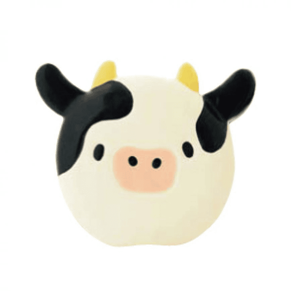 日本Petio Animal Friends Noisy Toy 扁形牛牛 (圖片1)