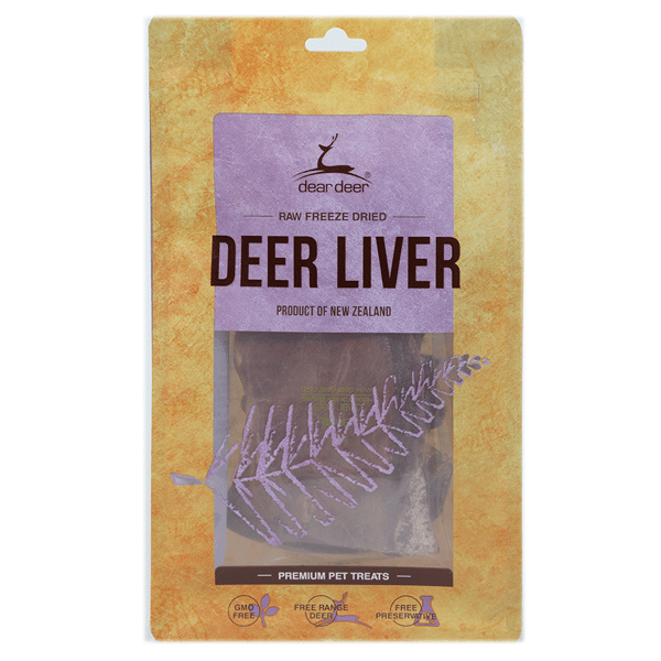 dear deer 貓狗零食 保健小食系列 鹿肝 50g (40404) (圖片1)