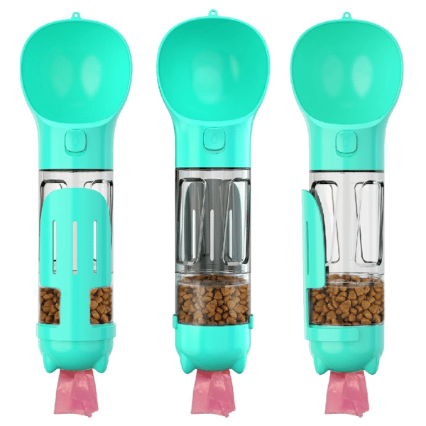 Billipets Billipets 3合1寵物多功能飲水杯 32.5cm x 9.5cm直徑 300ml 300ml  正面圖
