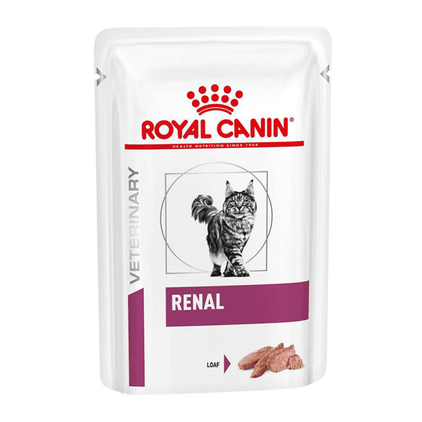 Royal Canin 處方糧 法國皇家 貓濕糧 關鍵賦活系列 成貓腎臟處方袋裝濕糧 (肉塊) Renal Loaf 85g (3175700) (圖片1)