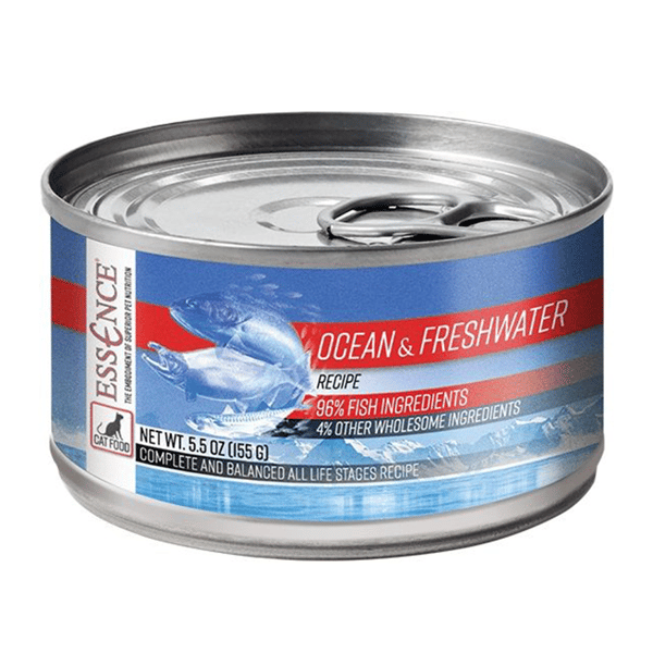 ESSENCE 貓罐頭 藍海精選配方 鯡魚+沙甸魚+鯖魚及三文魚 5.5oz (ESC-OFF) (圖片1)
