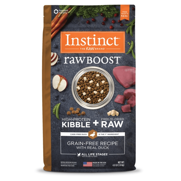 Instinct 狗糧 生肉無穀物系列 鴨肉 20lb (656180) (圖片1)