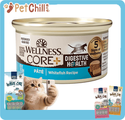WELLNESS WELLNESS CORE 貓罐頭 消化易 白魚配方 3oz 3oz  正面圖
