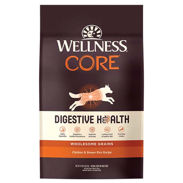 WELLNESS WELLNESS CORE 狗糧 消化易 嫩雞肉配方 24lb 24lb 正面圖