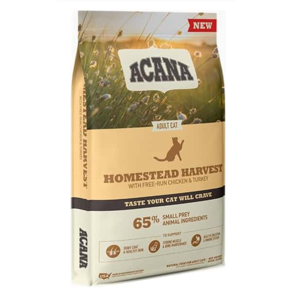 ACANA愛肯拿 ACANA愛肯拿 貓糧 區域系列 農場豐收配方 4.5kg 5kg  正面圖
