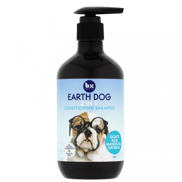 BX Earth Dog 犬用潔毛液系列 二合一滋潤潔毛液 500ml (BX-05175) (圖片1)