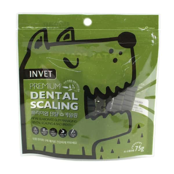 INVET INVET 綠茶潔齒骨 125g 125g  正面圖