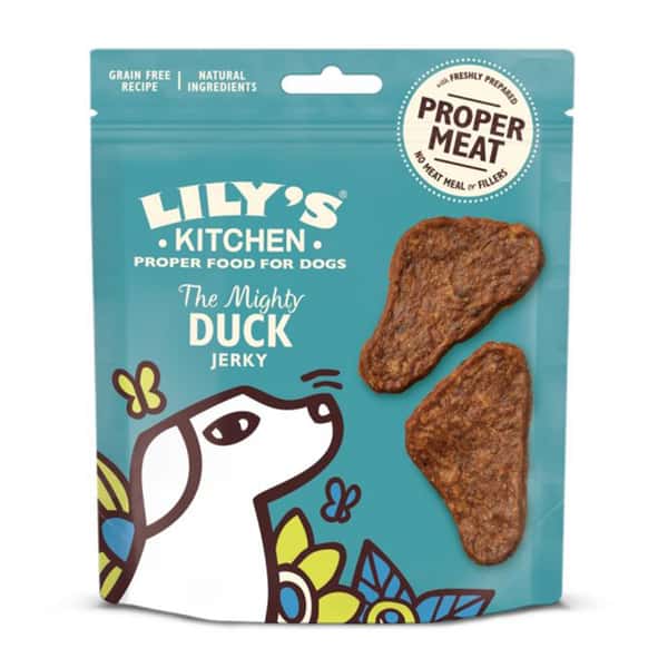 LILY'S KITCHEN Treats for Dogs The Mighty Duck Mini Jerky 70g (IDTSDJ70) (圖片1)