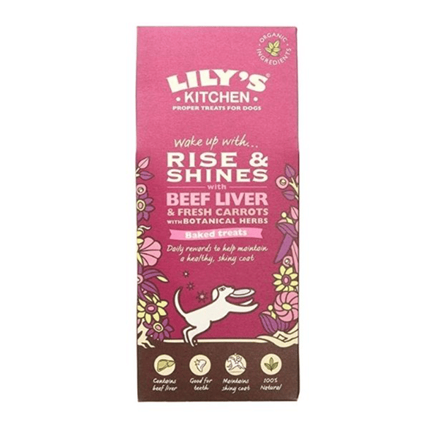 LILY'S KITCHEN 狗小食 烘培牛肝餅 100g (DTRS08) (圖片1)