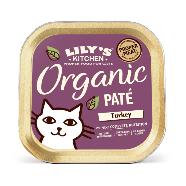 LILY'S KITCHEN 貓主食罐 有機無穀物系列 火雞肉常餐 85g (COT03) (圖片1)