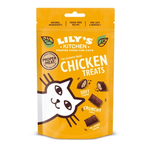 LILY'S KITCHEN 貓零食 鬆脆雞肉粒 60g (CTPC60) (圖片1)