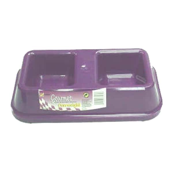 Hagen希勤 Hagen希勤 進食器 Gourmet系列 吸地食物孖碗 厚料 M 正面圖