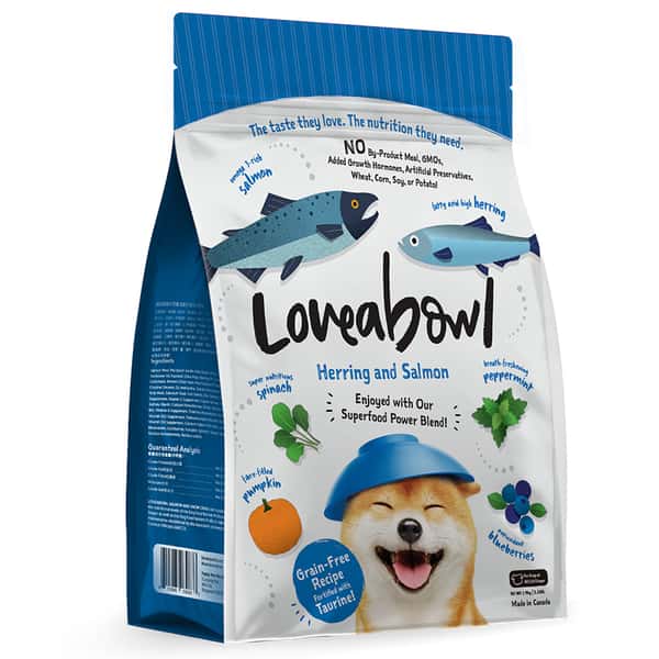 Loveabowl 狗糧 無穀物全犬糧 希靈魚三文魚海洋配方 1.4kg (LB0120) (圖片1)