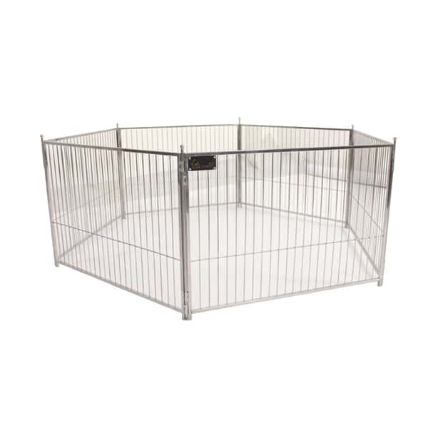 Solidpet蘇力 Solidpet蘇力 寵物籠 貓籠狗籠 不鏽鋼方通圍欄 小號 正面圖
