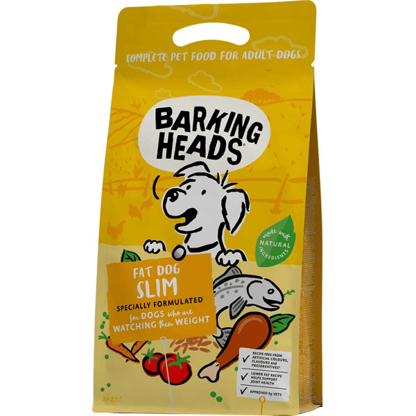Barking Barking Heads 狗糧 全天然成犬低卡體控配方 雞肉鱒魚 12kg 12kg  正面圖