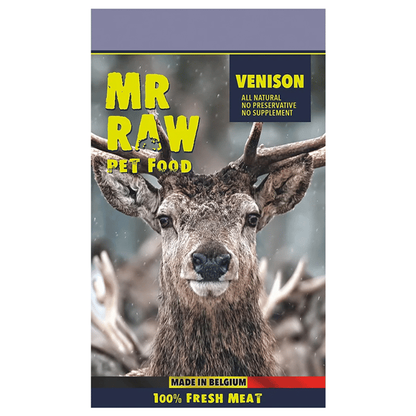 MR RAW 貓狗糧 急凍生肉糧 鹿肉配方 1kg (V1KG) (需冷藏) (圖片1)