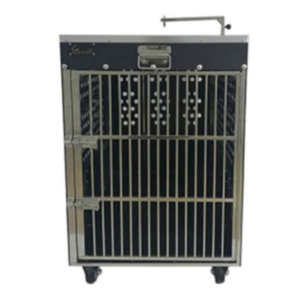 Solidpet蘇力 Solidpet蘇力 寵物籠 貓籠狗籠 ABS板固定飛機籠 有輪款 三號 正面圖