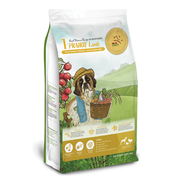 Real Power Dog Food Real Nature for All Life Stages Prairie Lamb 4kg (No.1) (圖片1)