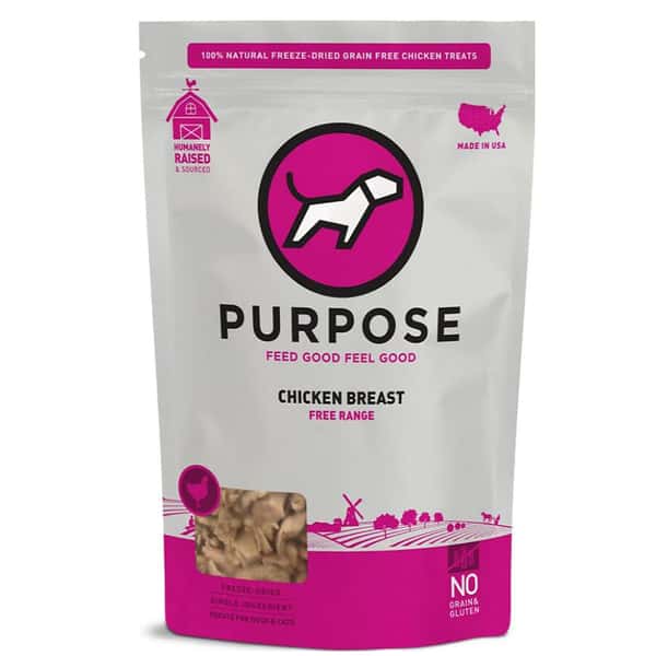 PURPOSE 凍乾脫水生肉 貓犬小食 單一蛋白 雞胸 3oz (000397) (圖片1)