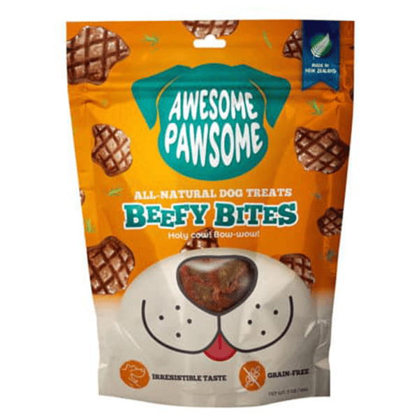 Awesome Awesome Pawsome 狗小食 肥牛丁 3oz 3oz 正面圖