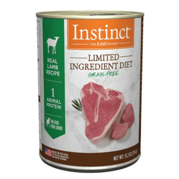 Instinct 狗罐頭 無穀物單一蛋白系列 羊肉 13.2oz (505792) (圖片1)