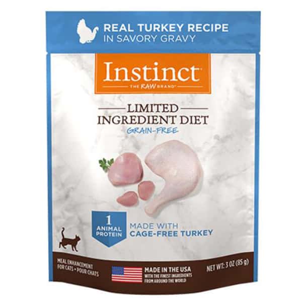 Instinct Instinct 貓濕糧 無穀物單一蛋白 火雞 3oz 3oz 正面圖