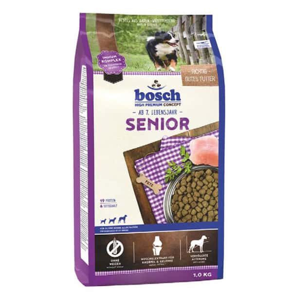 Bosch Bosch 狗糧 樂齡犬三低老犬配方 15kg 15kg 正面圖