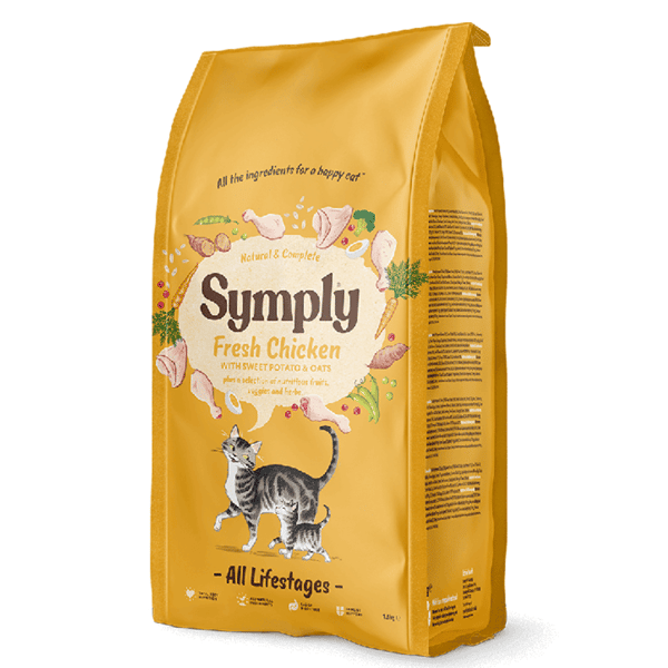 Symply Symply 貓糧 全方位配方 鮮雞肉 1.5kg 5kg  正面圖