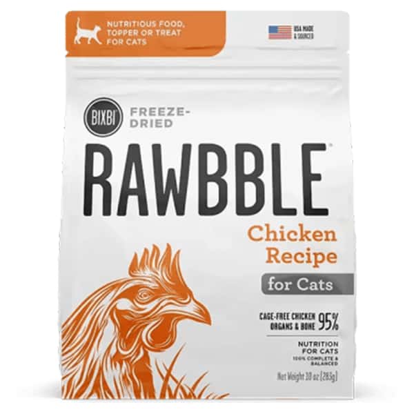 BIXBI RAWBBLE 貓糧 冷凍脫水鮮肉糧 雞肉 10oz (BIX05564) (圖片1)