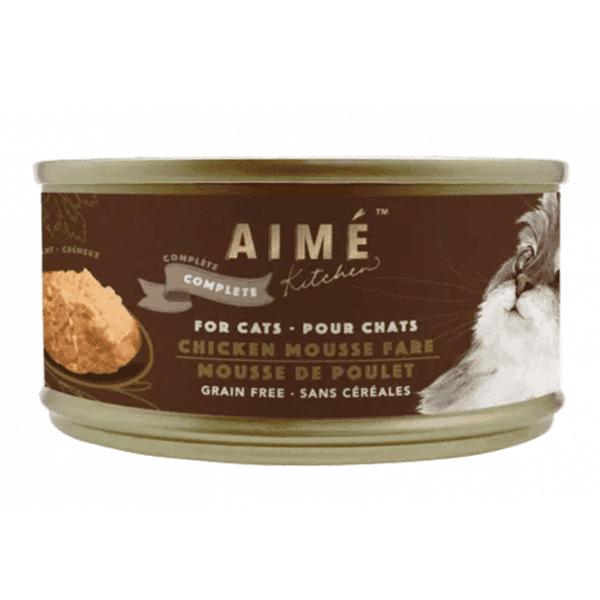 AIME Kitchen 貓罐頭 無穀物慕絲營養貓罐 殿堂主食系列 幼滑雞肉慕絲 75g (TUA75) (圖片1)