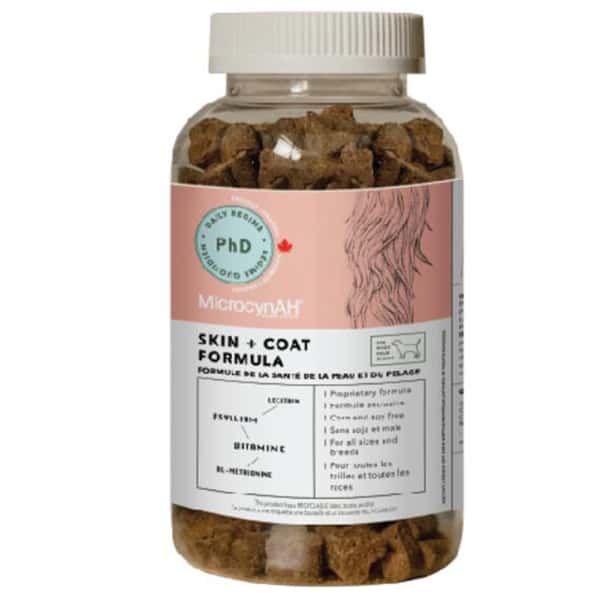MicrocynAH 狗小食 日常養生計劃系列 皮膚毛髮保養配方 90粒 300g (BMTD3300) (圖片1)