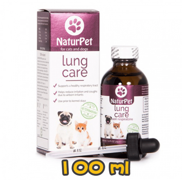 NaturPet 貓犬保健品 肺部護理 100ml (8675) (圖片1)