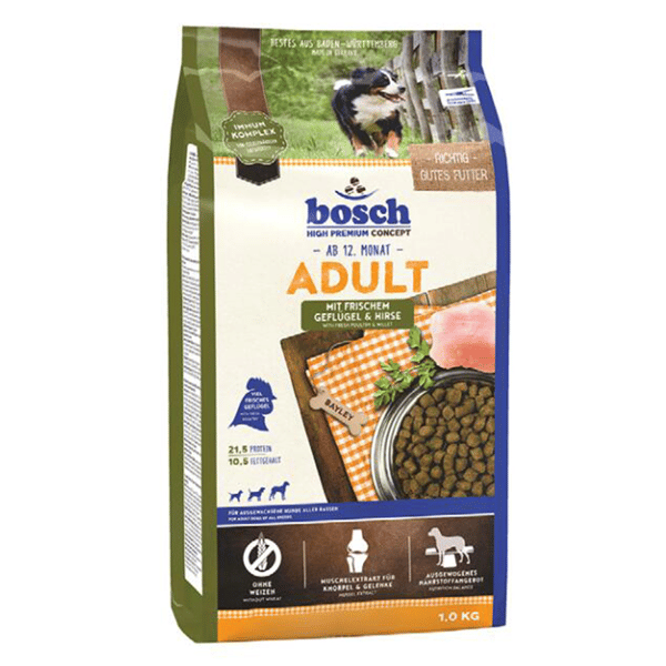 Bosch 狗糧 成犬配方 家禽小米 15kg (013161) (圖片1)