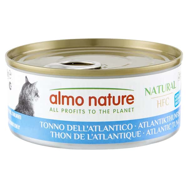 Almo Nature 貓罐頭 天然系列 大西洋吞拿魚 150g (5125) (圖片1)