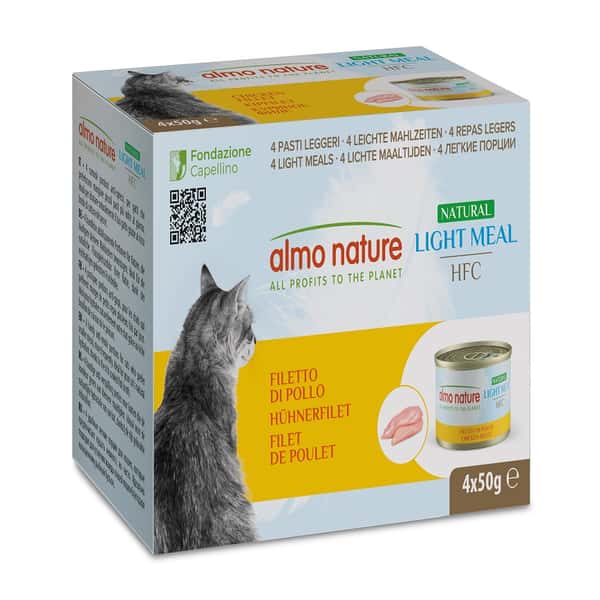 Almo Nature 貓罐頭 天然系列 雞柳 4X50g (553MEGA) (圖片1)