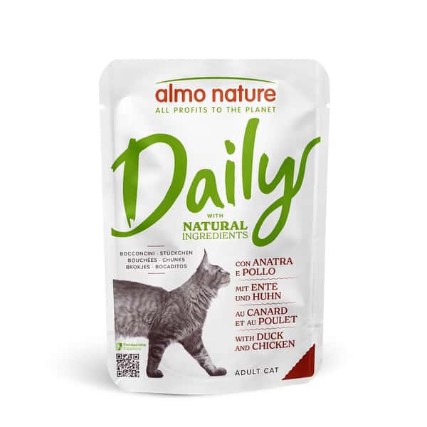 Almo Nature Daily 貓濕糧 雞肉+鴨肉 70g (5276) (圖片1)
