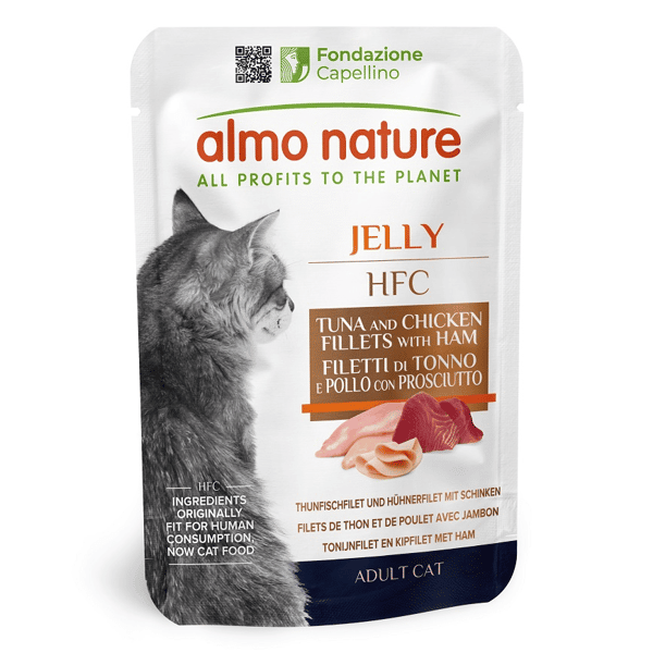Almo Nature 上湯啫喱鮮包 吞拿魚+雞柳+火腿 55g (5044) (圖片1)