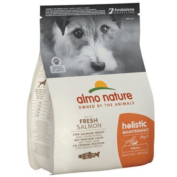 Almo Nature Holistic 狗糧 三文魚 細粒裝 2kg (715) (圖片1)