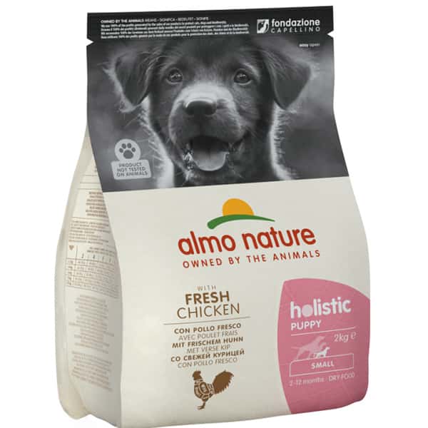 Almo Almo Nature Holistic 幼犬糧 雞肉 細粒裝 2kg 2kg 正面圖