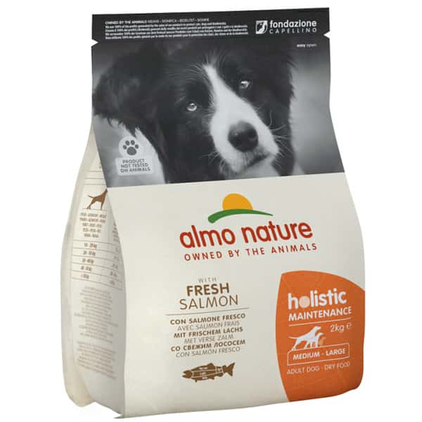 Almo Nature Holistic 狗糧 三文魚 大粒裝 2kg (735) (圖片1)