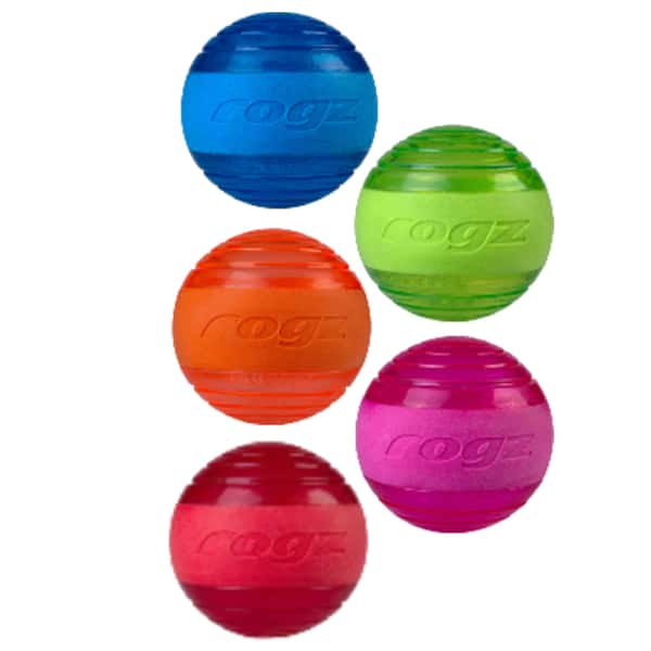 ROGZ ROGZ SQUEEKZ 狗玩具球 正面圖