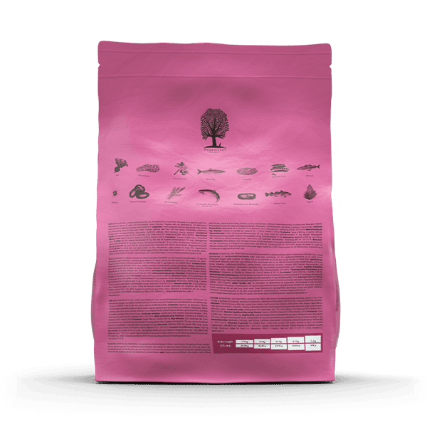 Essential Essential Foods 易膳 貓糧 粉紅豹豹 3kg 或 3kg  側面圖