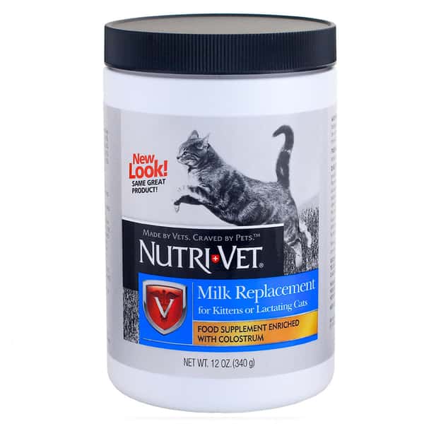 Nutrivet Nutrivet 貓奶粉 添加牛初乳 12oz 12oz 正面圖