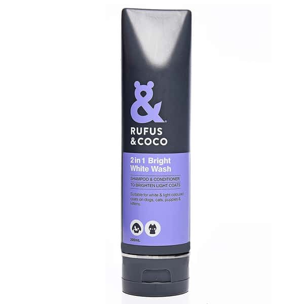 RUFUS & COCO Shampoo 2-in-1 Bright White 200ml (RCBWW200) (圖片1)