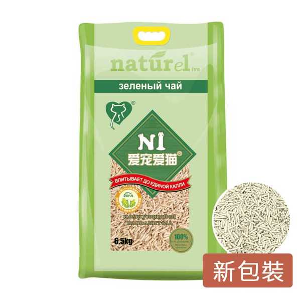 N1 naturel 2.0 幼身版天然玉米 豆腐貓砂 原味 17.5L / 6.5kg - 限時優惠 (平行進口) (圖片1)